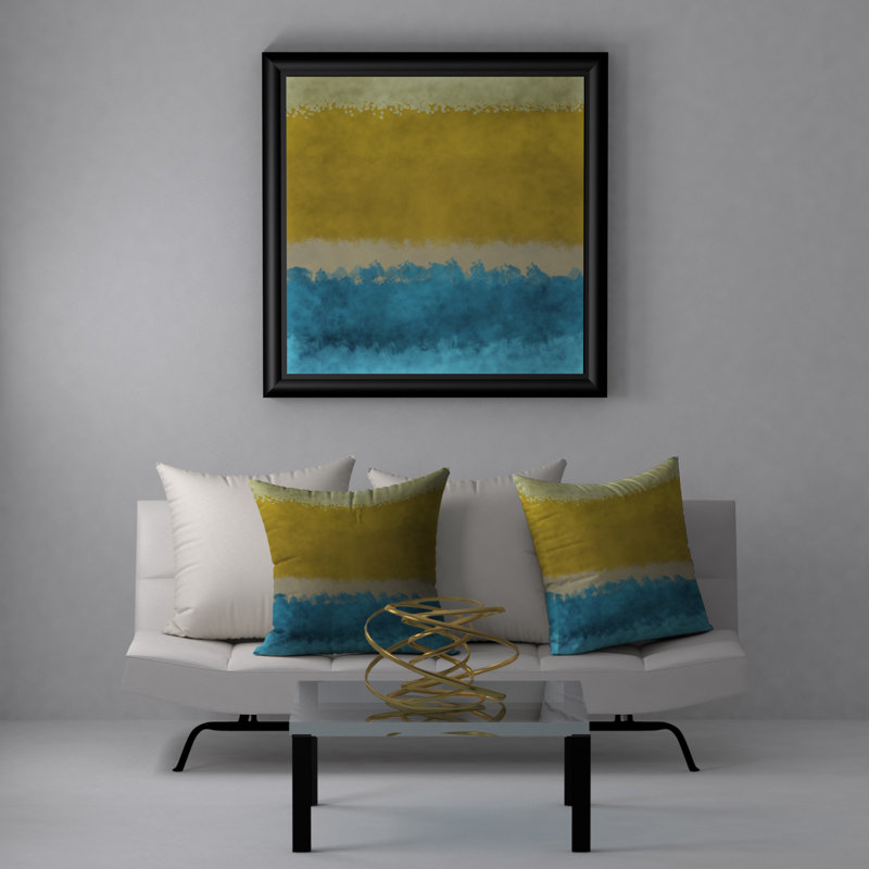 Housse de coussin décorative carrée totalement distinctive, 24 po x 24 po