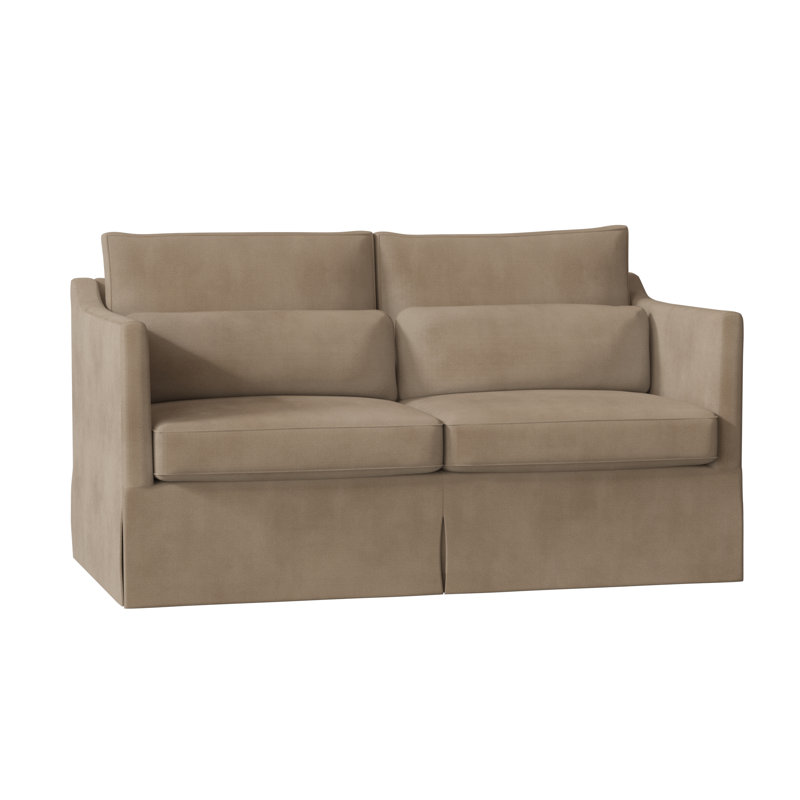 Key West Square Arm Sofa, 96" W, Auden Toast