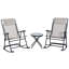Ensemble de chaises berçantes pliantes Modern Outdoor Living