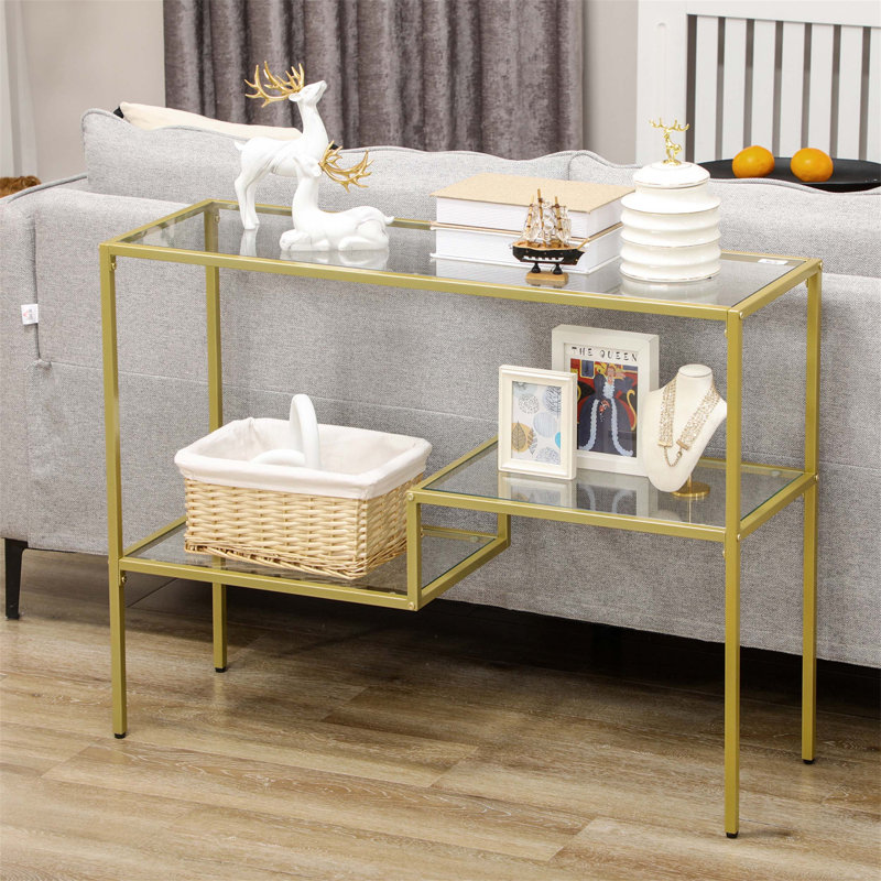 Versatile Console Table for Behind Sofa, Narrow Entryway, Ideal for Displaying Decorations, Plants, and More.