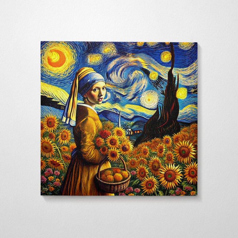 Peinture décorative sur toile