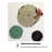 Creative Retro Embossed Resin Lotus Wall Decorations
