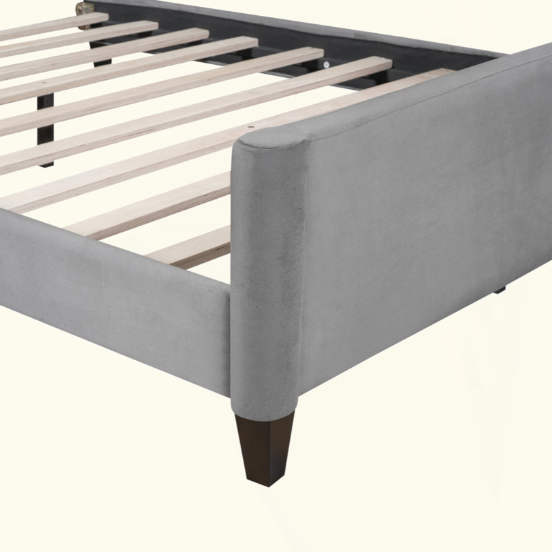 Lit de jour Modern Luxury, Gris, Double