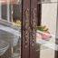 Armoire vitrée avec porte vitrée et porte vitrée-2135950501