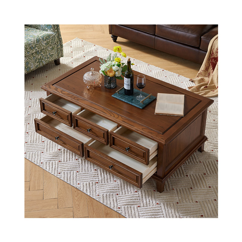 Meuble télé et table basse de style américain