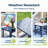 17 in. Rectangular HDPE Outdoor Side Table-829363298