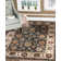 Lowe Dark Grey/Ivory Area Rug