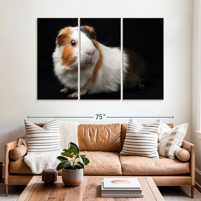 Guinea Pig, 42" H x 65" W