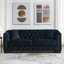 Ensemble de canapé 3 places + 2 places en velours de luxe moderne-1035157497