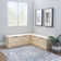 Eslick Solid Wood Corner Breakfast Nook Bench with Storage