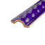 Trenza Grand 2" x 7-7/8" Glossy Ceramic Quarter Round Wall Tile Trim in Cobalto