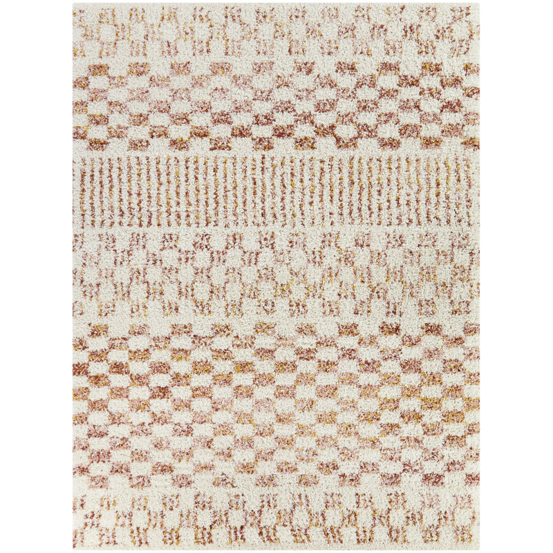 Dacono Geometric Shag Area Rug, Rectangle 200 x 290cm