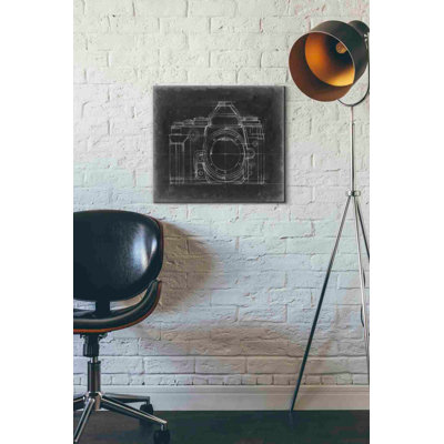 'Camera Blueprints IV' by Ethan Harper Canvas Wall Art