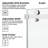 44-49" W X 60" H Frameless Single Sliding Tub Door with 3/8" (10mm) Clear Tempered Glass, Shatter-Resistant Film & Installation Hole Locator - Square Top Rail-125369631