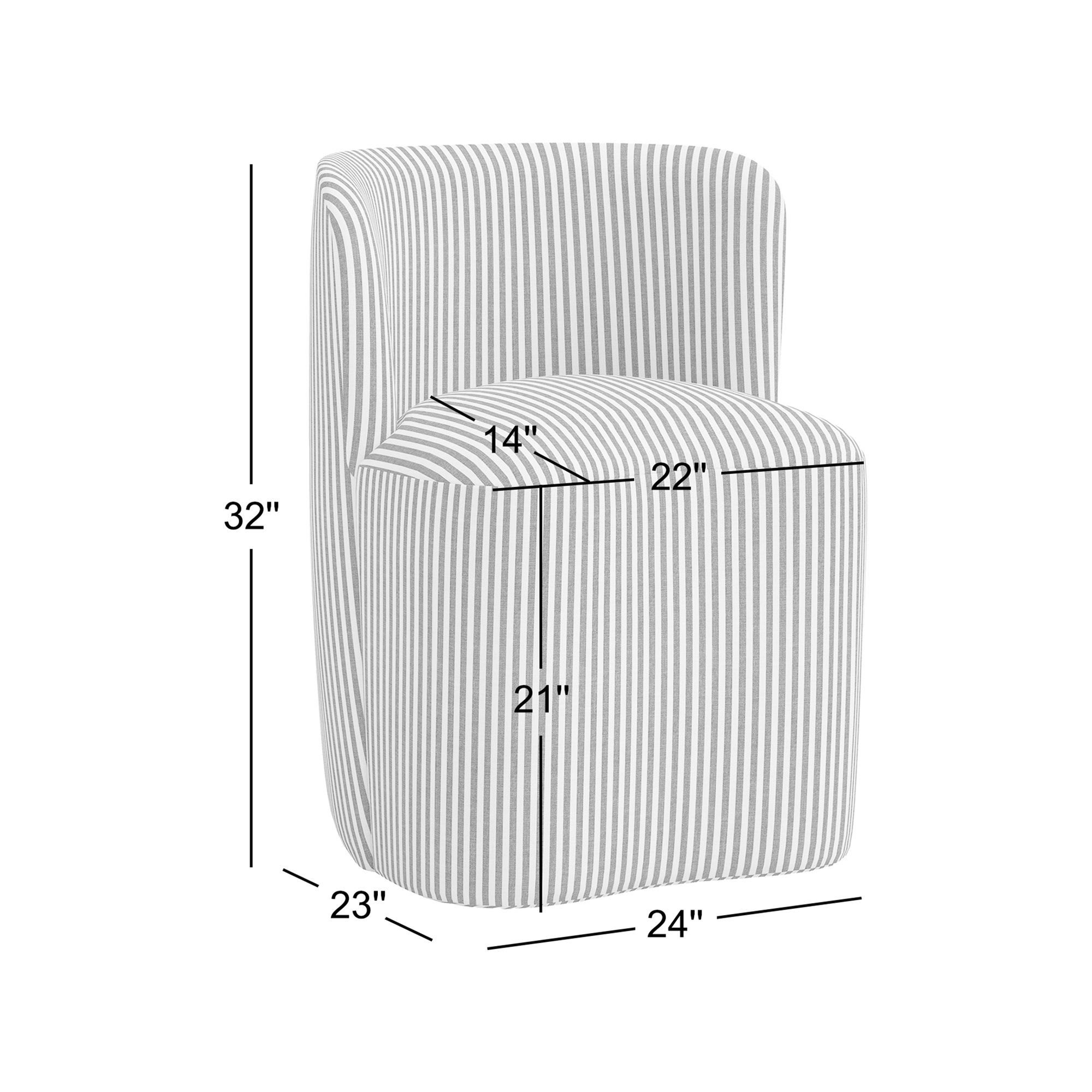Stoffer Home x Cloth and Co. Gail Dining Chair, Francie Sage