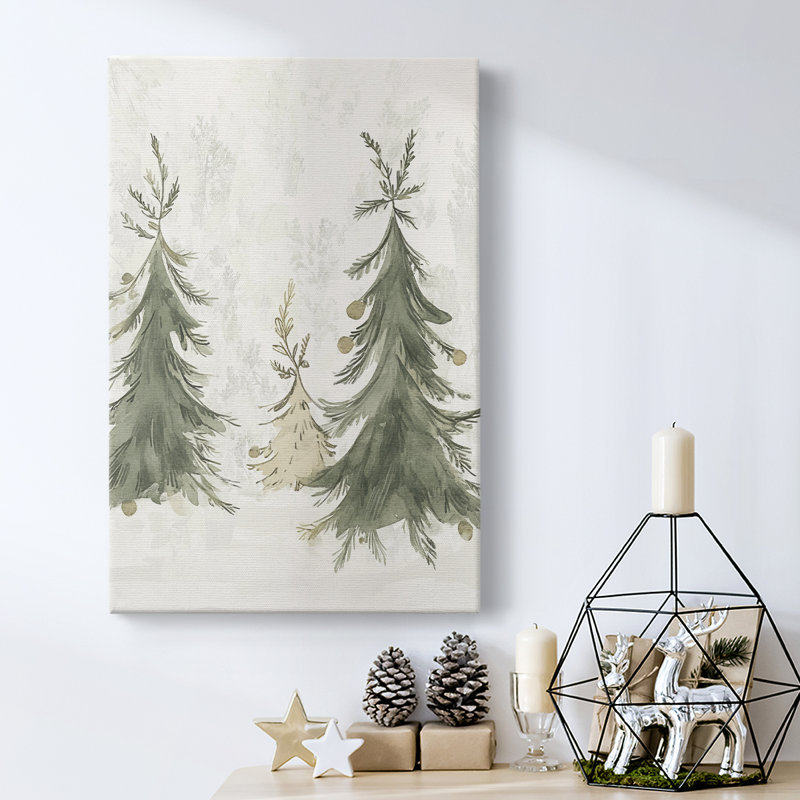 Art des Fêtes de Noël - Toile tendue avec châssis CCDXCI, H 36 po x l 24 po
