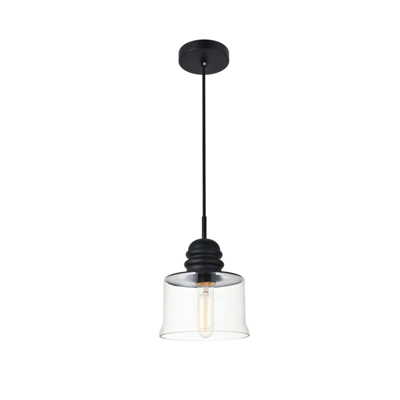 Hendina 1 - Light Pendant, Black