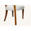 Ensemble de 2 chaises de salle à manger de style Mid-Century de 20,08 po de largeur