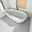 66-15/16" X 31-1/2" Whirlpool And Air Bath  Soaking Combination Tub With Adjustable Speed Air Blower And Air Type Control Switch, White,AC-199B
