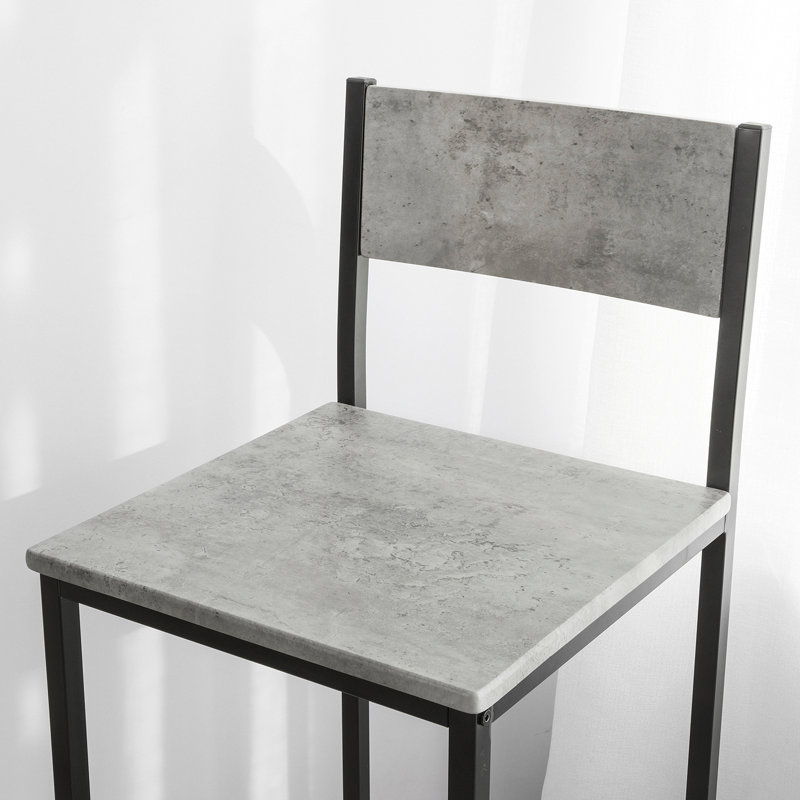 Agilbert Counter Stool with Metal Frame