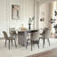 Chaises de salle à manger en cuir, chaises de cuisine en similicuir de style Mid-Century-9896388-9896393