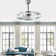 Olamide 24" DIY Shape Adjustable Ceiling Fan with Lights Remote and APP Control