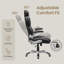 Inbox Zero Adjustable Headrest and Reclining PC & Racing Game Chair in Black