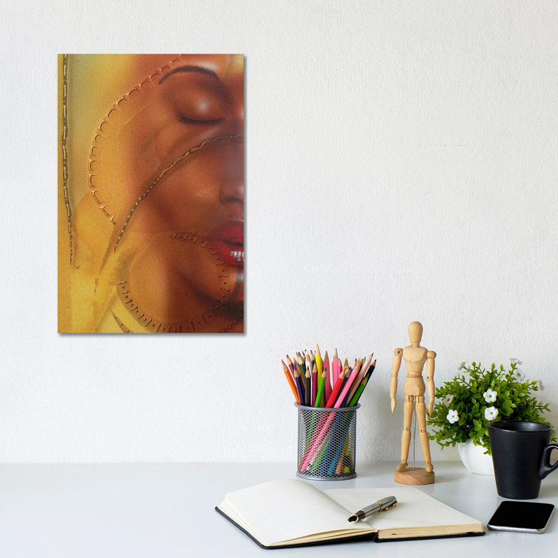 Elemental Girl 1 Piece Wrapped Canvas Painting, 20.32 cm H x 30.48 cm W