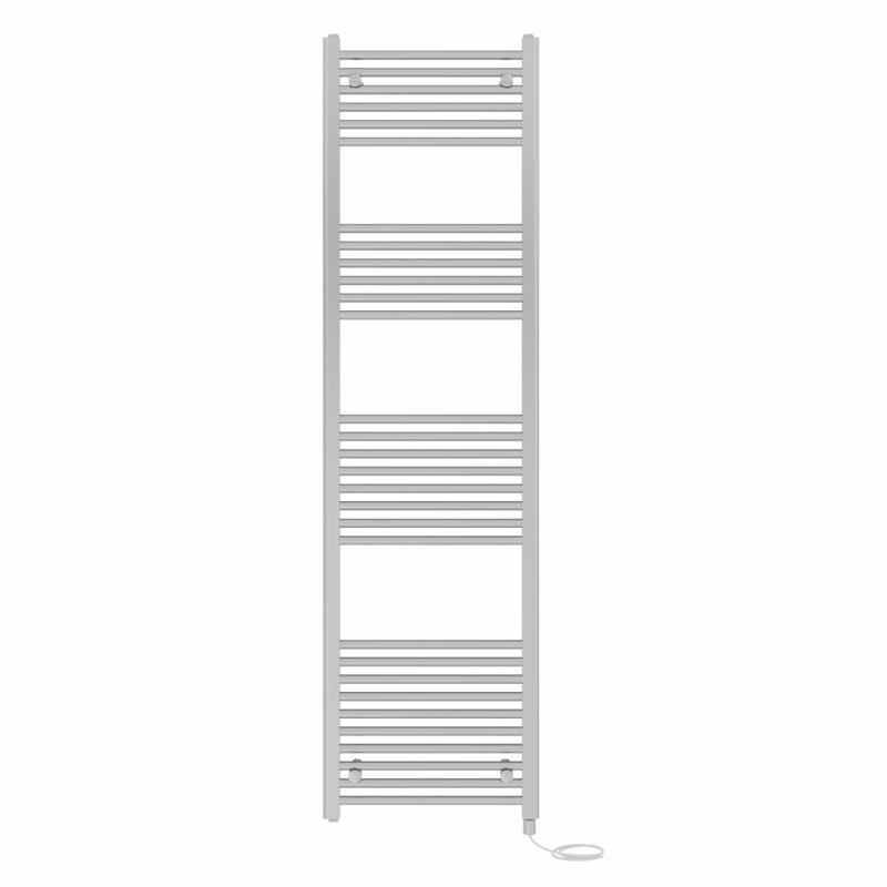 Straight Towel Rail Heated Towel Rails, Anthracite, 180cm H x 30cm W x 3cm D