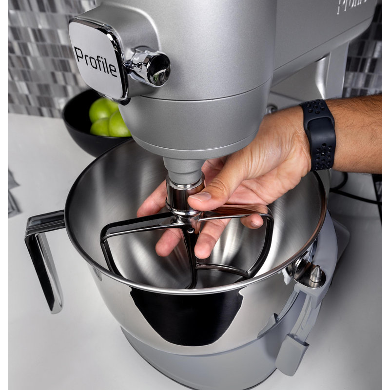 GE Profile Smart Mixer with Auto Sense, Mineral Silver