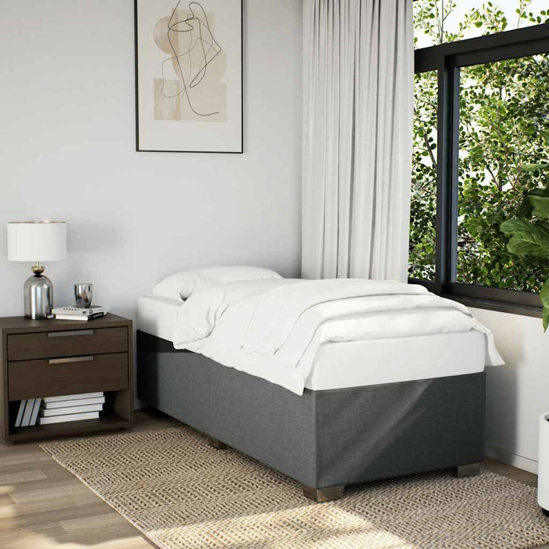Structure de lit Latitude Run® sans matelas simple TG, Gris foncé, Simple