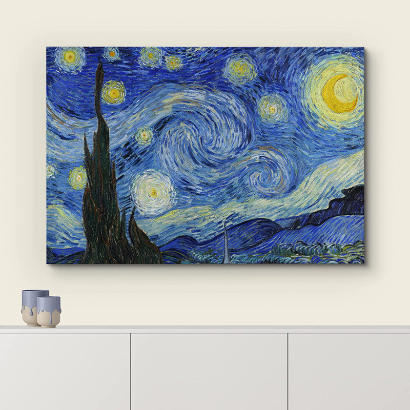 Impression sur toile, cadre flottant