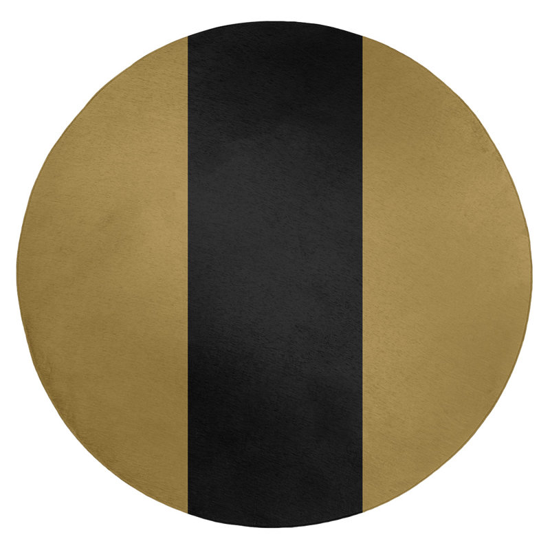 Chenille Indoor Rug, Round 5'