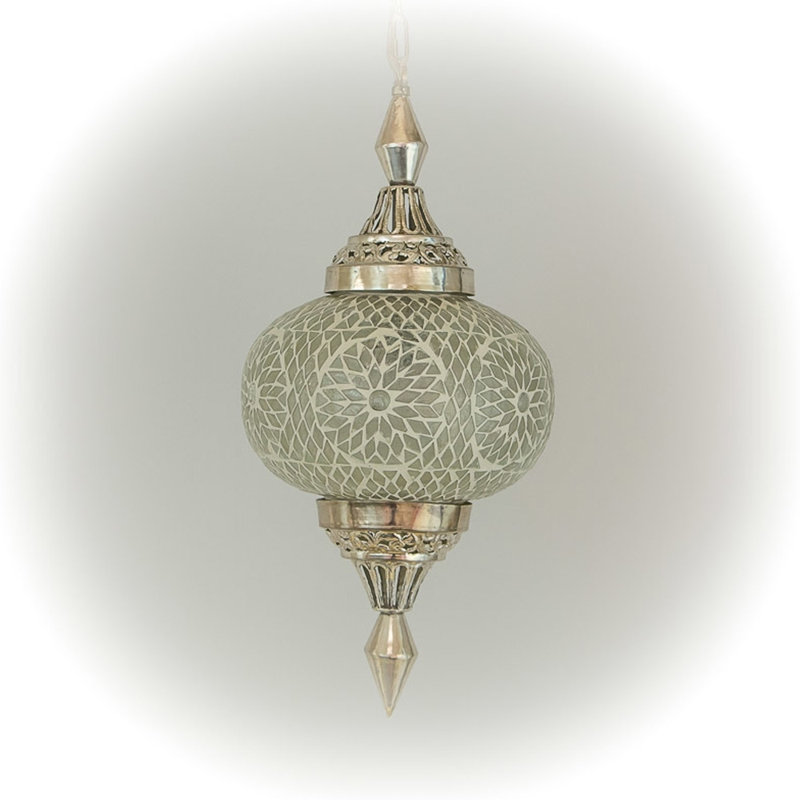Chancellor 1 - Light Chrome Sphere Pendant, Transparant