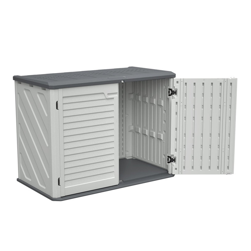 187 Gal. Weatherproof Resin Deck Box