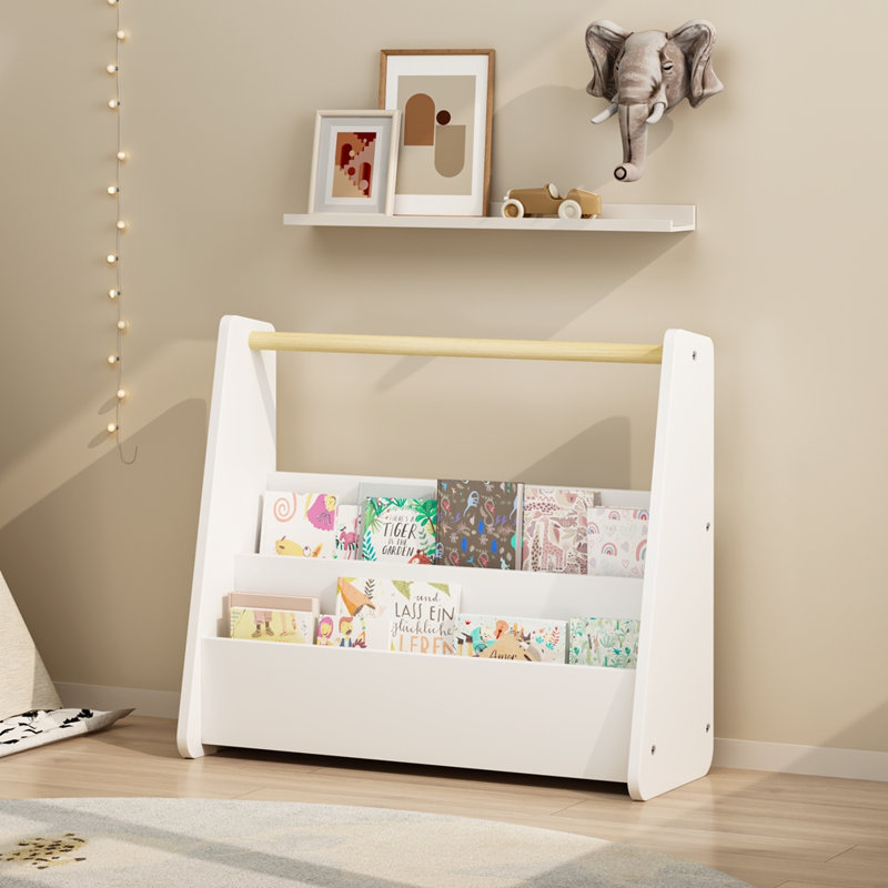 2-Tier Front-Facing Toddler Bookcase