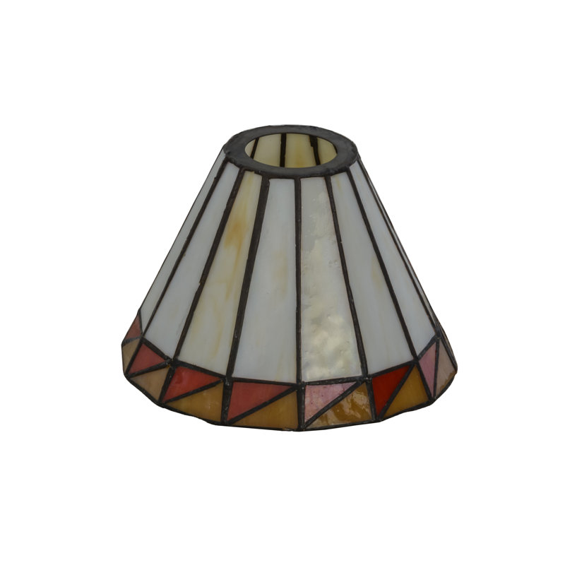 Abat-jour empire en verre 4 po Prairie