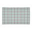 Tapis écossais gris / blanc-53650012
