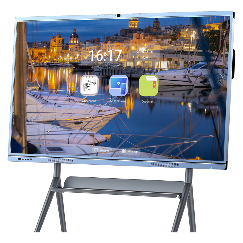 JYXCN Smart Board 4K Video Conference Touch Interactive Board All-in-One Wireless Collaboration Display for Classroom Office