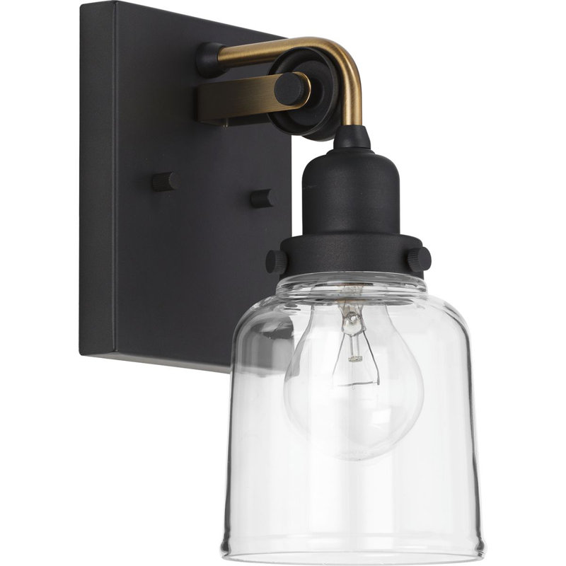 Daimar Dimmable Bath Sconce, Graphite