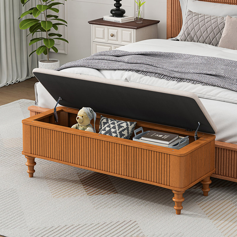 Multi-Functional Storage Ottoman Bench