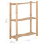 Marsh Solid Wood Standard Bookcase-1775851175