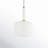 Kuro 1 - Light Black/White/Gold Single Pendant