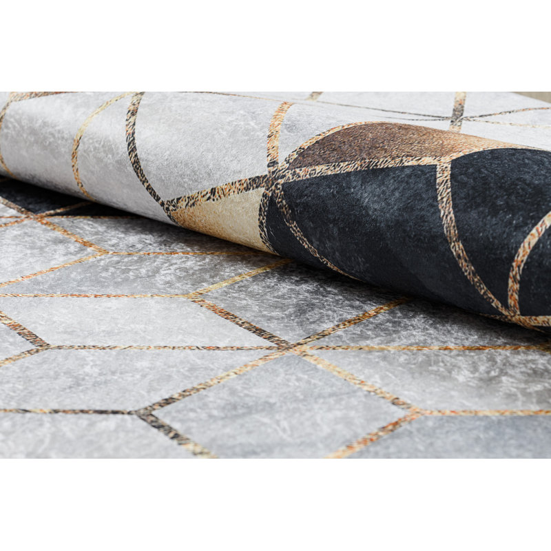 Lecuyer Geometric Area Rug, Rectangle 120 x 170cm