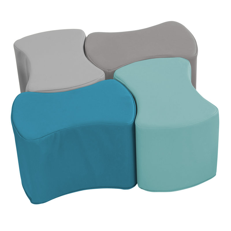 SoftScape Butterfly Seating, 12" H x 12" W x 17.75" D, Contemporary