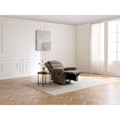 80 cm Wide Chenille Wall Recliner