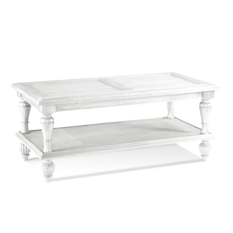 Grand View Coffee Table, Frost White