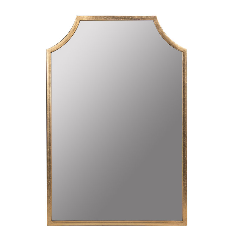 Simone Arch Metal Mirror, Gold