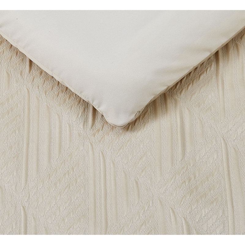 Ivory Queen 7-Piece Polyester Comforter Set