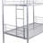 METAL BUNK BED SILVER-725044982